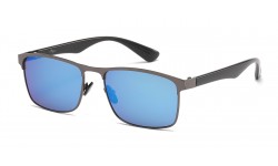 Classic Metallic Square Sunglasses 711055