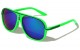 Kids Color Mirror Aviators Sunglasses k795-cm