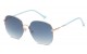 Giselle Metallic Square Sunglasses gsl28257