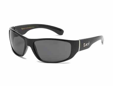 Locs Trendy Black Sunglasses loc91199-bk