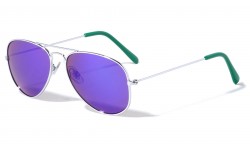 Kids Color Mirror Aviator Sunglasses k6258-cm