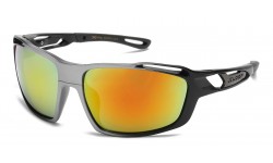 Xloop Two-Tone Sports Wrap Shades x2733