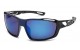 Xloop Two-Tone Sports Wrap Shades x2733