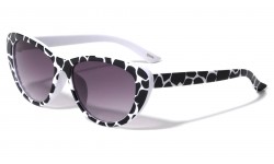 Kids Retro Print Cat Eye Sunglasses k884