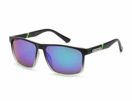 Biohazard Square Frame Sunglasses bz66310