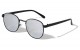 Engraved Hinge Retro Round Sunglasses m10940