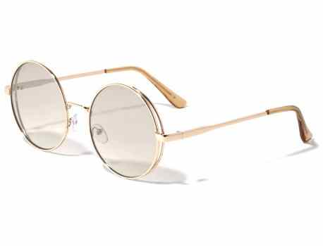 Double Side Frame Retro Round Sunglasses s2085