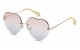 Giselle Rimless Heart Sunglasses gsl28266