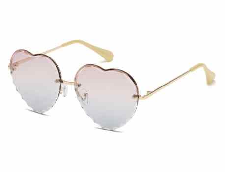 Giselle Rimless Heart Sunglasses gsl28266