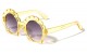 Kids Shell Shape Crystal Round Lens k915