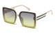 Rhinestone Square Frame Sunglasses rs2079