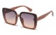 Giselle Polymer Square Sunglasses gsl22624