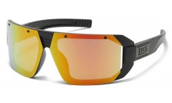 Locs Sports Wrap Sunglasses loc91284-mbrv  