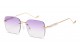 Giselle Metallic Rimless Sunglasses gsl28268