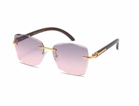 Giselle Metallic Square Sunglasses gsl28267