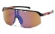 Xloop Semi-Rimless Wrap Shield Shades x3681