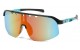 Xloop Semi-Rimless Wrap Shield Shades x3681