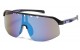 Xloop Semi-Rimless Wrap Shield Shades x3681