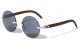 Khan Round Rimless Super Dark kn-m4015-sd