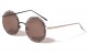 Cutout Frame Round Sunglasses m10210