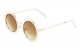 Patterned Frame Round Sunglasses m10234