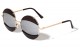 Round Brow & Lip Accent Sunglasses m10266