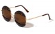 Round Brow & Lip Accent Sunglasses m10266