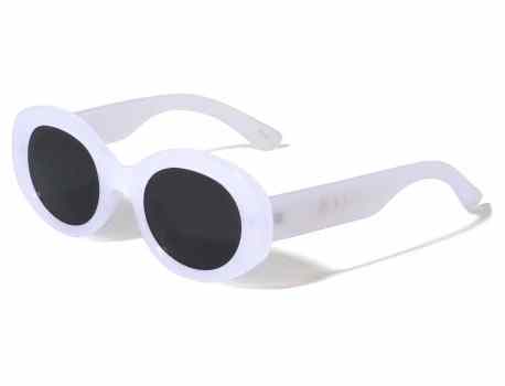 Crystal Color Frame Oval Sunglasses p1009