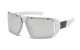 Locs All White Sunglasses  loc91202-wht