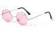 Light Color Lens Round Sunglasses pv8009-lt-co