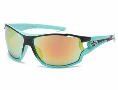 Xloop Polymer Wrap Frame Sunglasses x2742