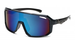 Futuristic Arctic Blue Sport Shades ab-84