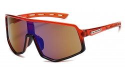 Biohazard Reflective Sport Sunglasses bz66325