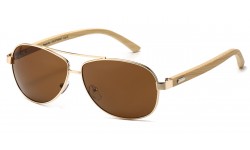 Bamboo Temple Aviator Sunglasses sup88007