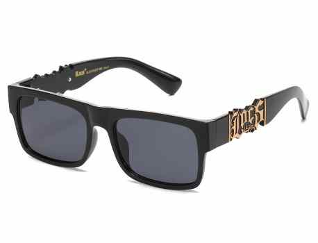  Locs Urban Square Sunglasses loc91207-bk