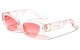 Metallic Rimless Heart Frame M10675-HEART