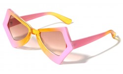 Metallic Rimless Heart Frame M10675-HEART