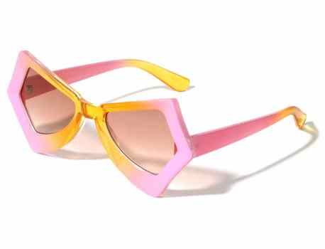 Metallic Rimless Heart Frame M10675-HEART