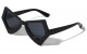 Metallic Rimless Heart Frame M10675-HEART