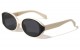 Metallic Rimless Heart Frame M10675-HEART