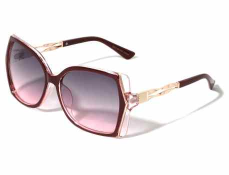 Crystal Color Twisted Temple Butterfly Frame p30639