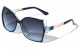 Crystal Color Twisted Temple Butterfly Frame p30639