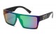 Locs Square Mirrored Lens Shades loc91142-mbrv