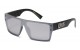 Locs Square Mirrored Lens Shades loc91142-mbrv