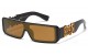 Locs Square Panel Lens Sunglasses loc91238-bkcm