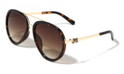 Glo Metallic Aviator Sunglasses glo-m224