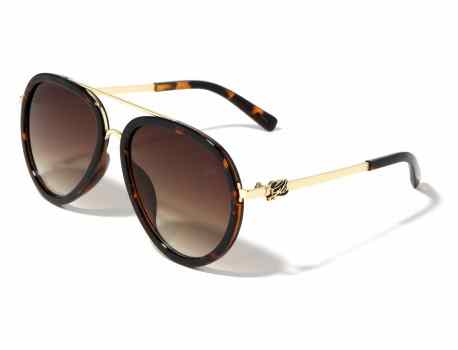 Glo Metallic Aviator Sunglasses glo-m224