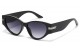 Hybrid Rounded Square Frame Sunglasses vg29323