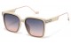 VG Accented Polymer Frame Sunglasses vg29660