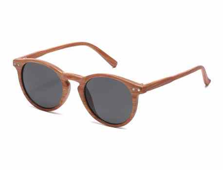 Kids Round Woodgrain Frame kg-rom90099